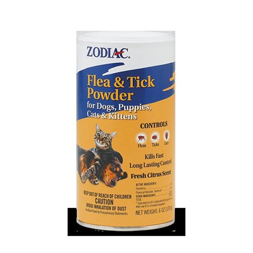 Zodiac® Flea & Tick Powder For Dogs, Puppies, Cats & Kittens