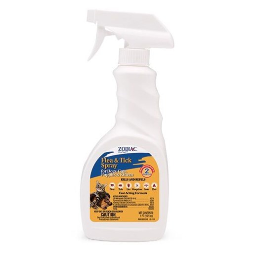 Zodiac® Flea & Tick Spray For Dogs, Cats, Puppies & Kittens