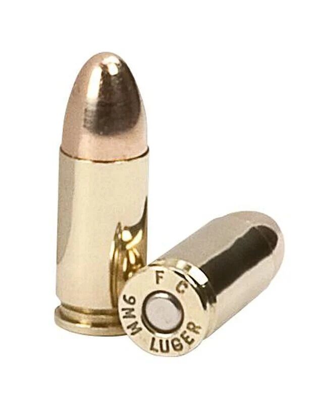 Federal American Eagle 9mm, 115 Grain Full Metal Jacket Pistol Ammo, 50-Rd