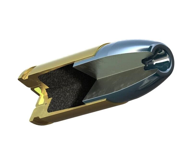 Federal Syntech Defense 9mm, 138 Grain Segmented Hollow Point Pistol Ammo, 20-Rd