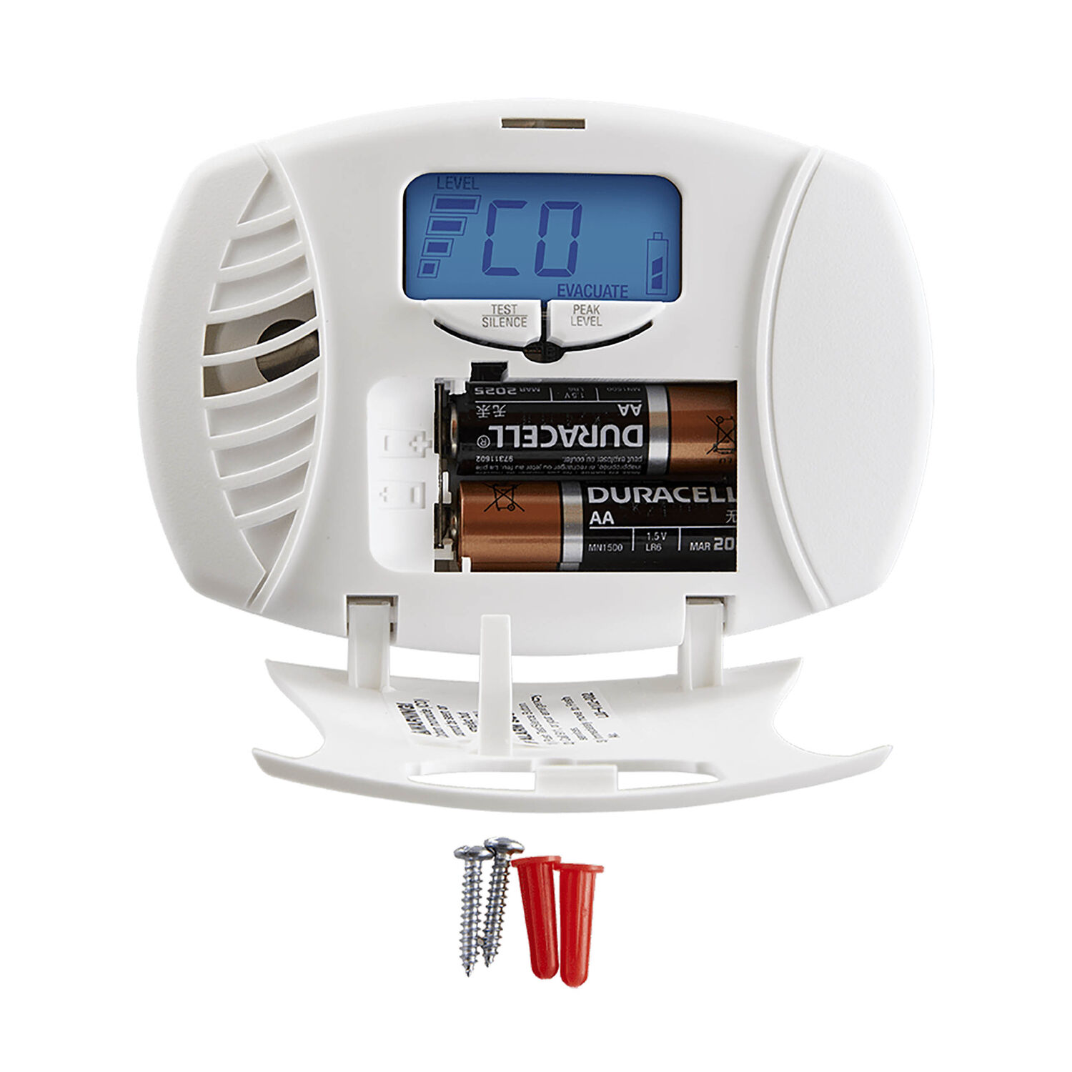 First Alert Plug-In Carbon Monoxide Alarm With Battery Backup & Digital Display