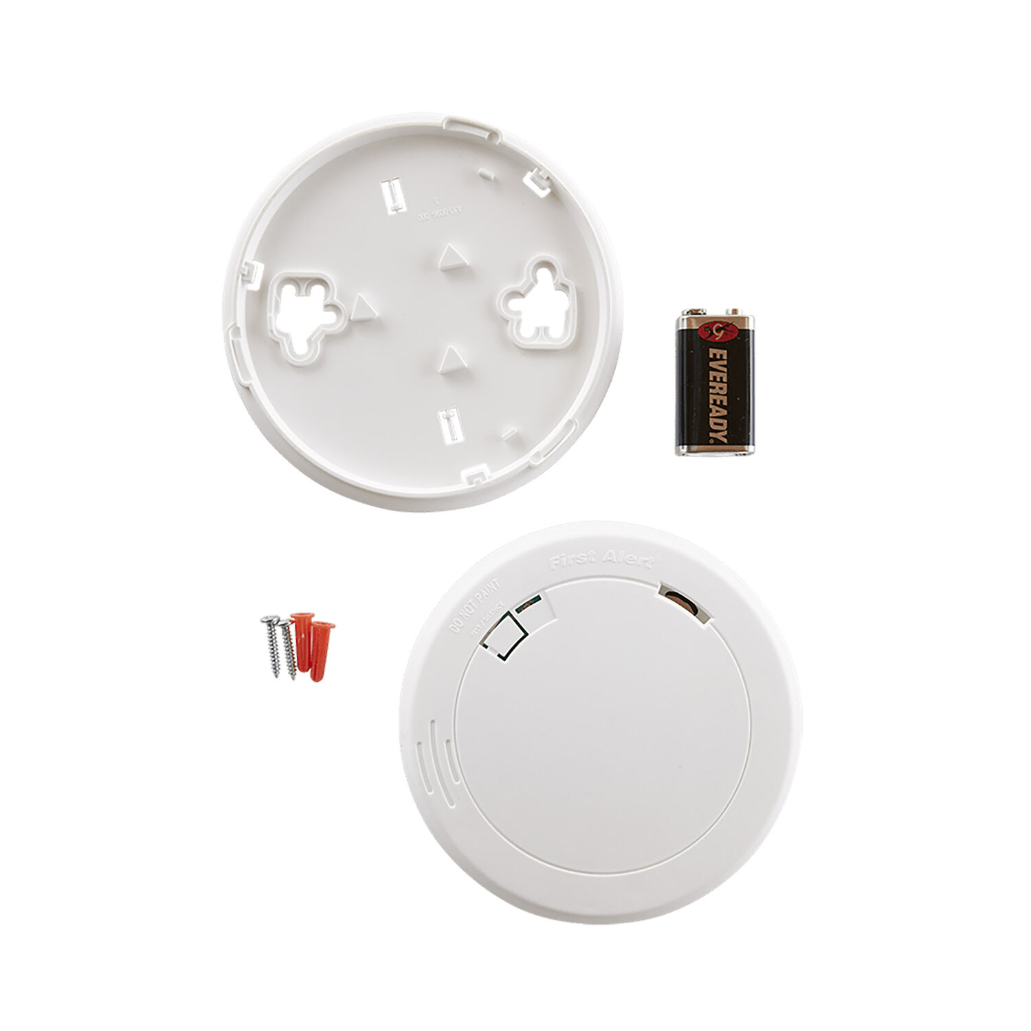 First Alert Slim Battery Operated Photoelectric Smoke Alarm