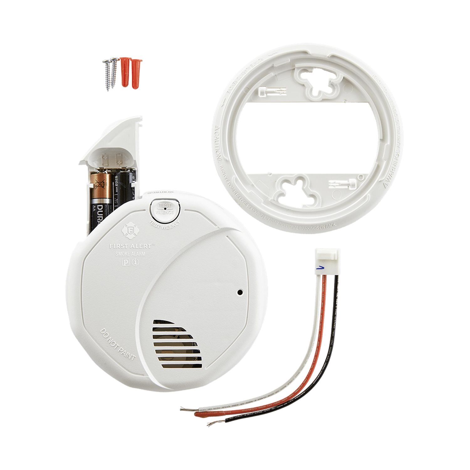 First Alert Hardwire Dual Sensor Smoke Alarm with Battery Backup