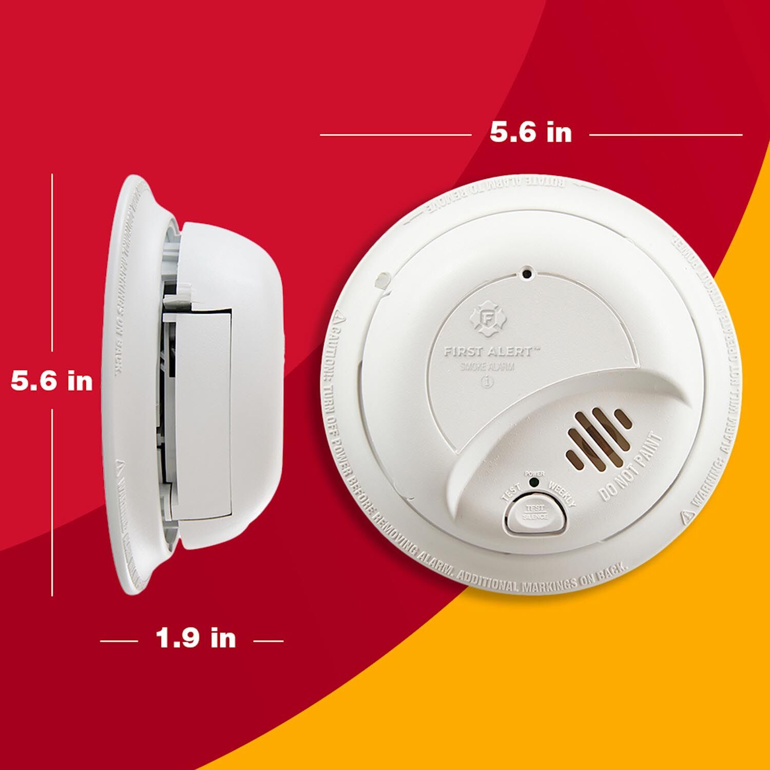 First Alert BRK Brands Hardwired Ionization Smoke Alarm