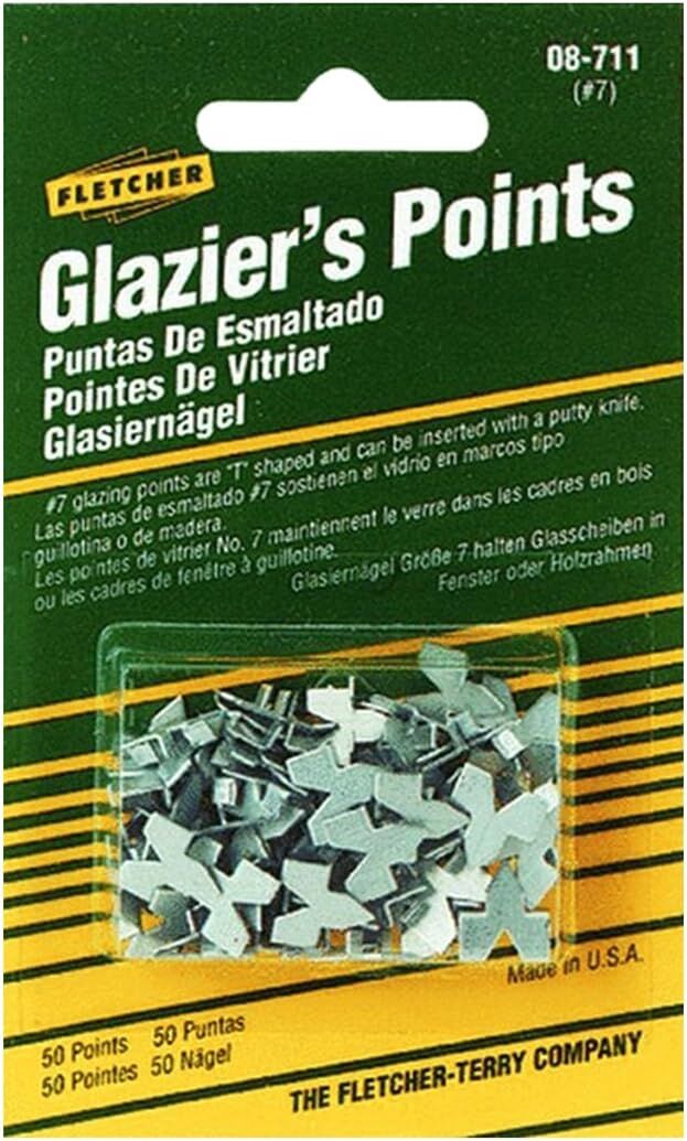Fletcher Glazier Push Points, #7, 50-Ct