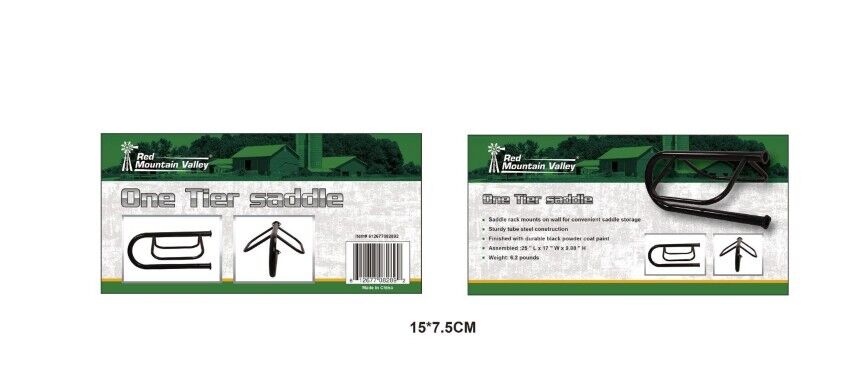 Red Mountain Valley One Tier Saddle Rack