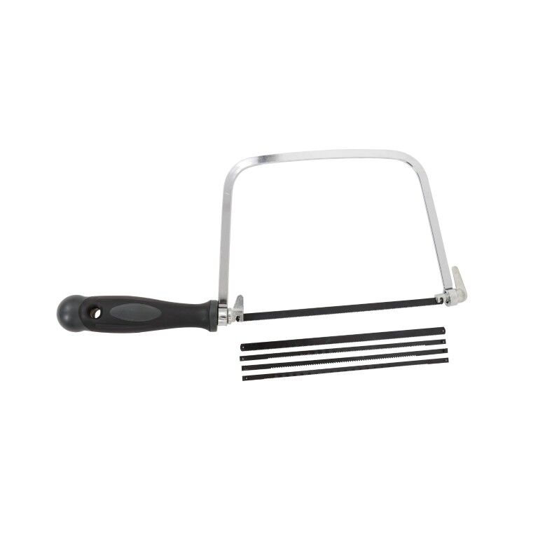 Black Diamond Coping Saw With 4 Blades, 6-In