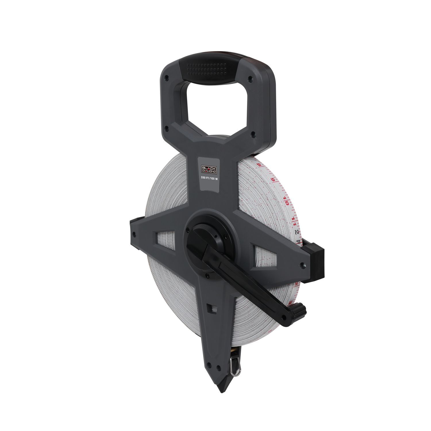 Black Diamond Open Reel Measuring Tape, 330-Ft