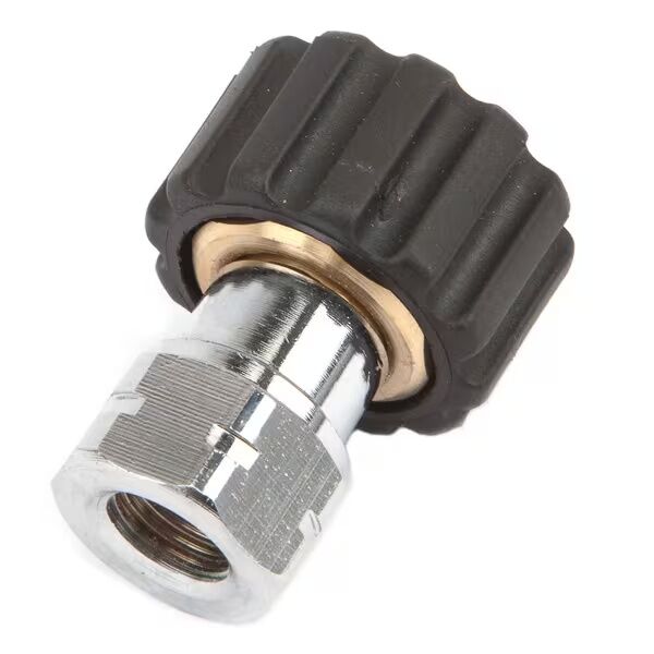 Forney Industries Pressure Washer Screw Coupling, M22F x 1/4 in. FNPT