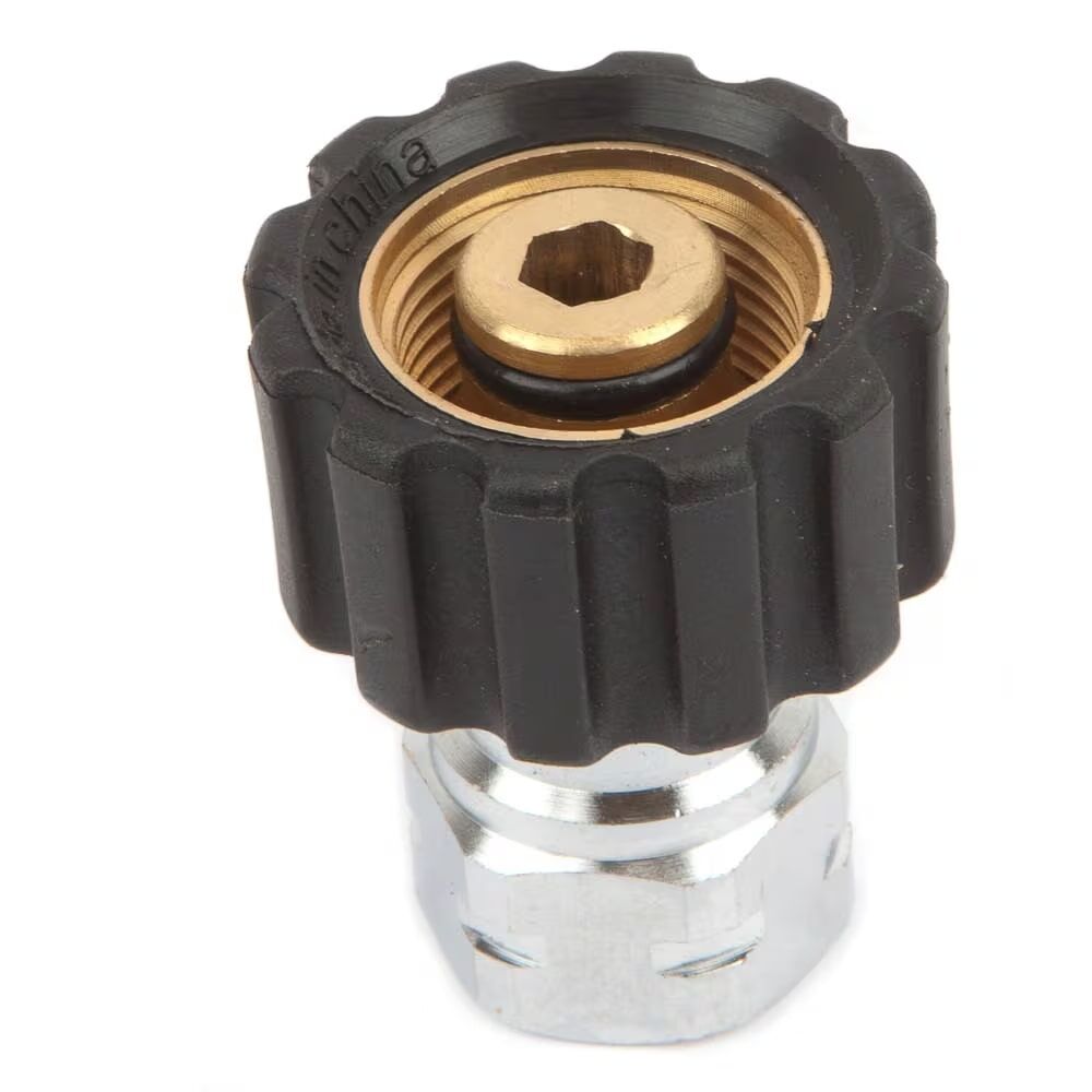 Forney Pressure Washer Screw Coupling, M22 Female x 3/8-In Female NPT