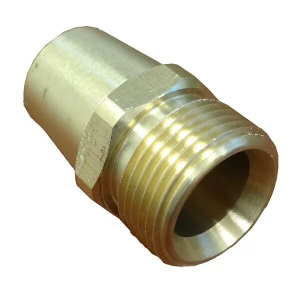 Forney Screw Nipple, M22M X 1/4-In FNPT (Italian)