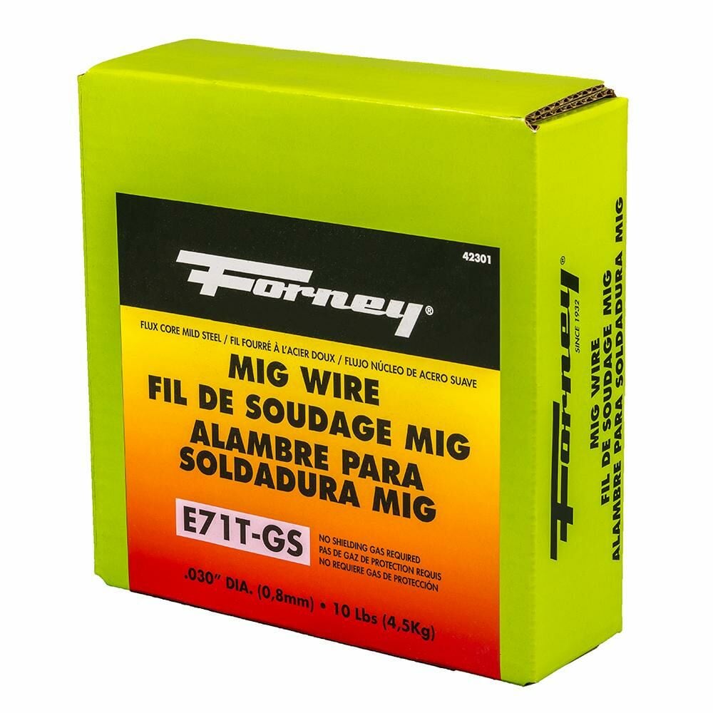 E71T-Gs Self, 0.030" X 10 Lbs., Steel Flux-Core Welding Wire