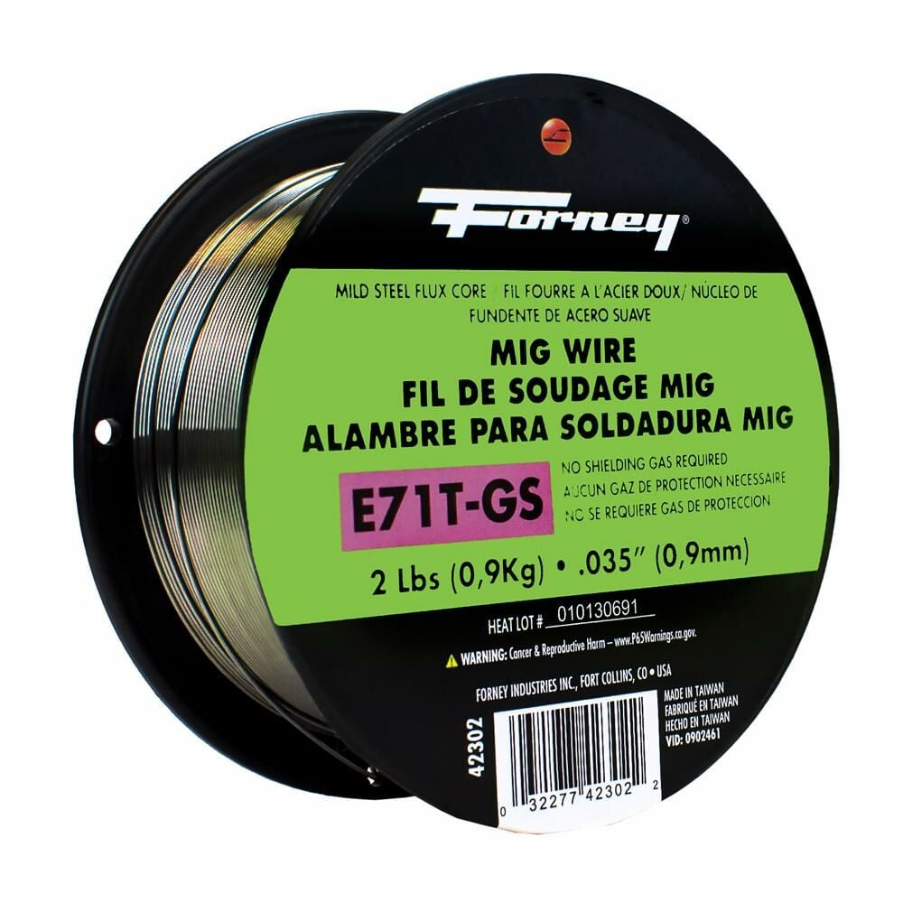 E71T-Gs Self, 0.035" X 2 Lbs., Steel Flux-Core Welding Wire