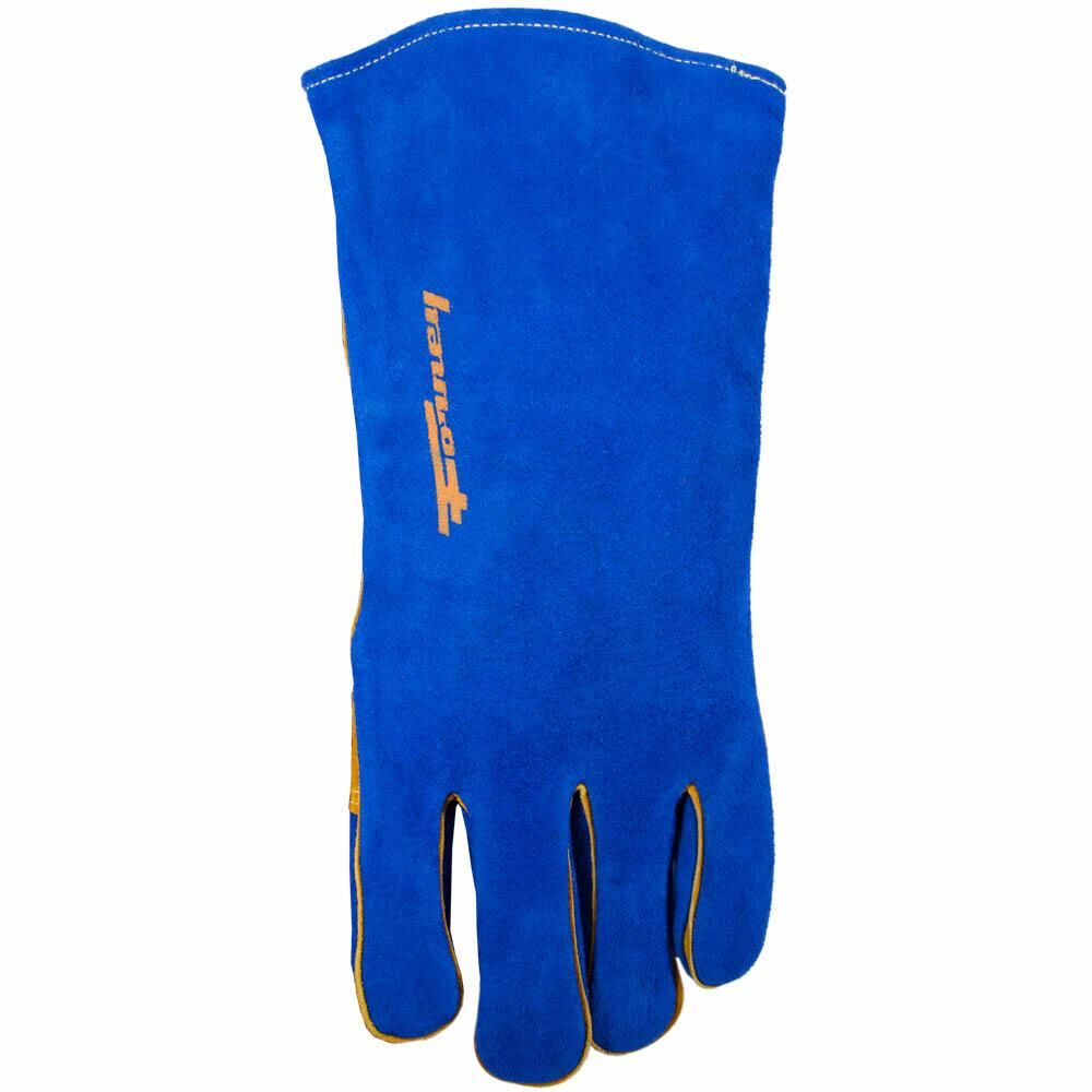 Blue Leather Welding Gloves (Men's L)