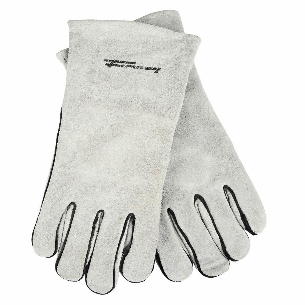 Gray Leather Welding Gloves (Men's Xl)