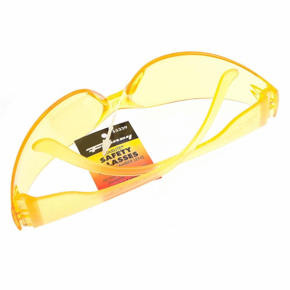 Safety Glasses, Amber Lens