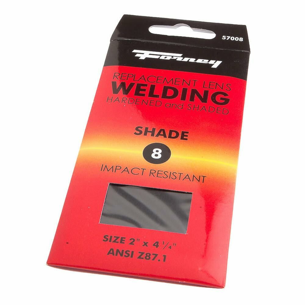 Welding Lens, 2" X 4-1/4", Shade #8