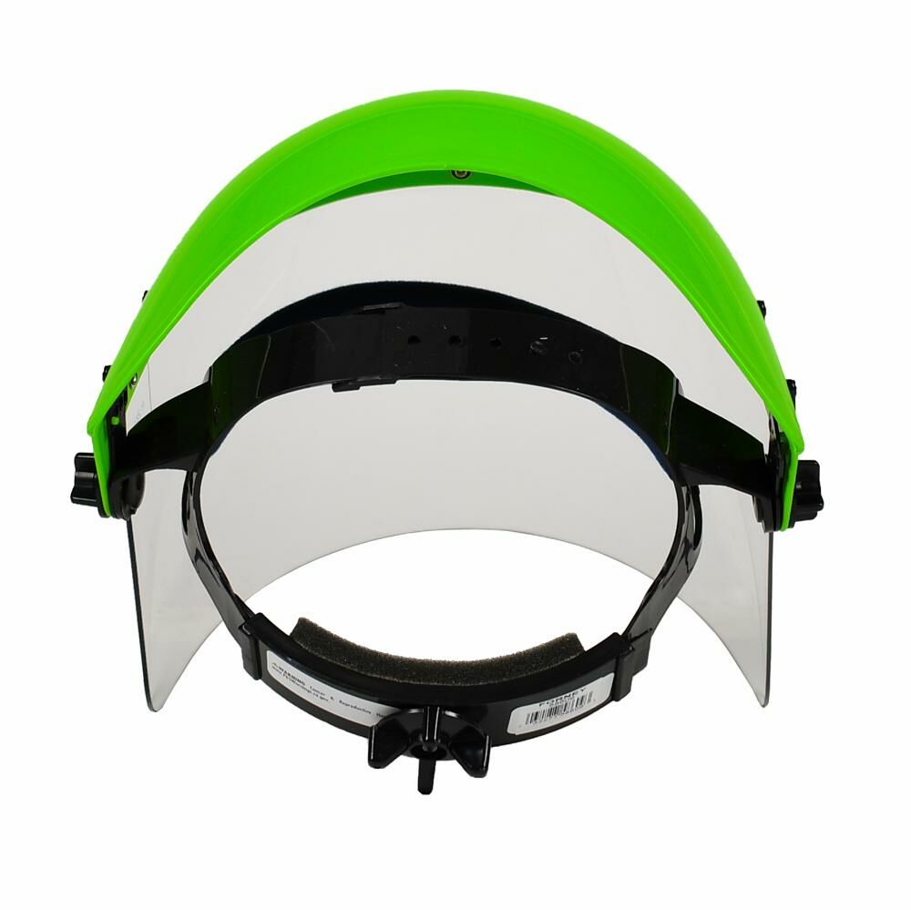 Cp Grinding Shield Assembly With Ratchet Headgear, Clear