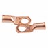 Lug For #4 Cable, 3/8" Stud, Premium Copper