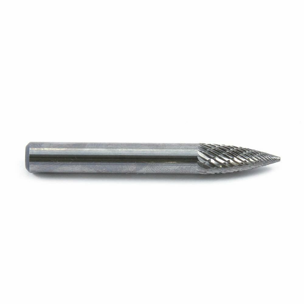 Tungsten Carbide Burr, 1/4" Tree Pointed (Sg-1)