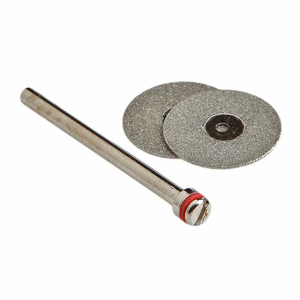 Diamond Wheel Kit, 3/4" With 1/8" Mandrel, 3-Piece