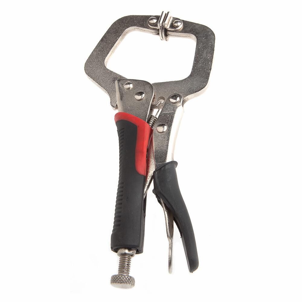 6" Locking C-Clamp With Cushion Grip