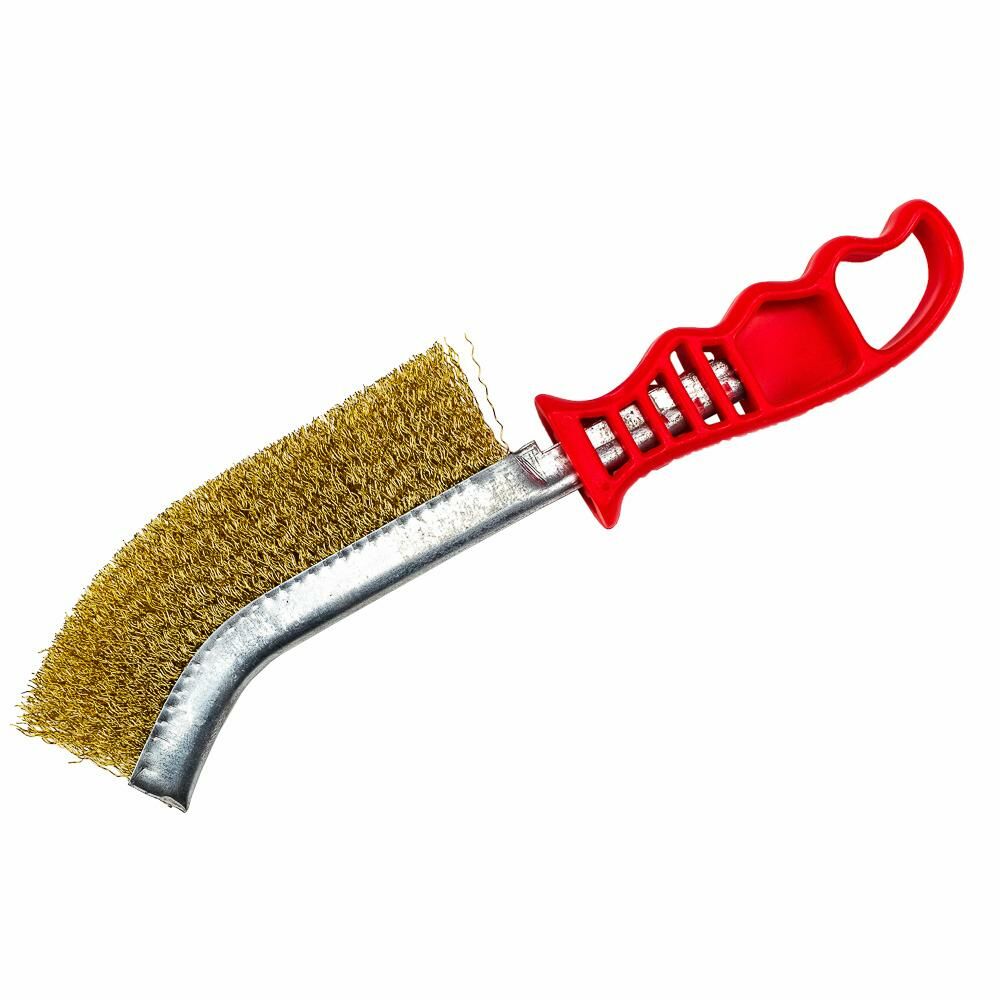 Command Pro Plastic Handle Scratch Brush