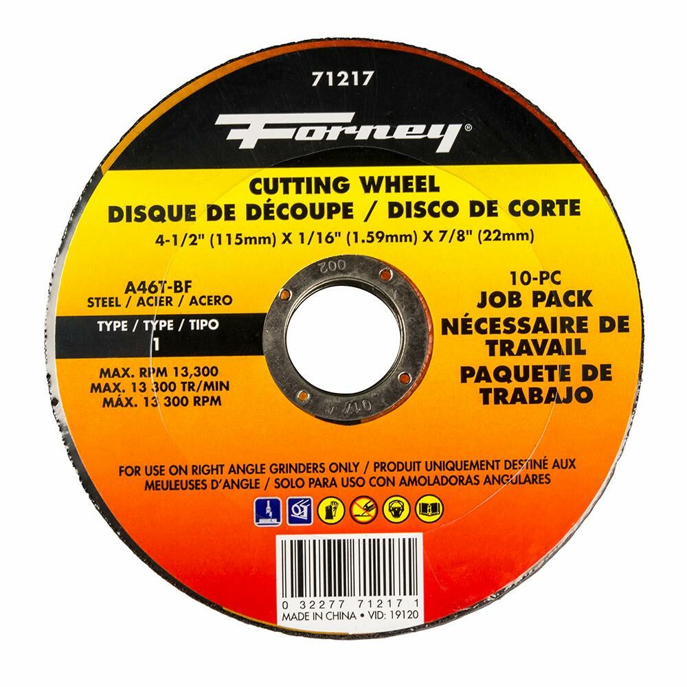 10-Pack Of Forney Industries 71847