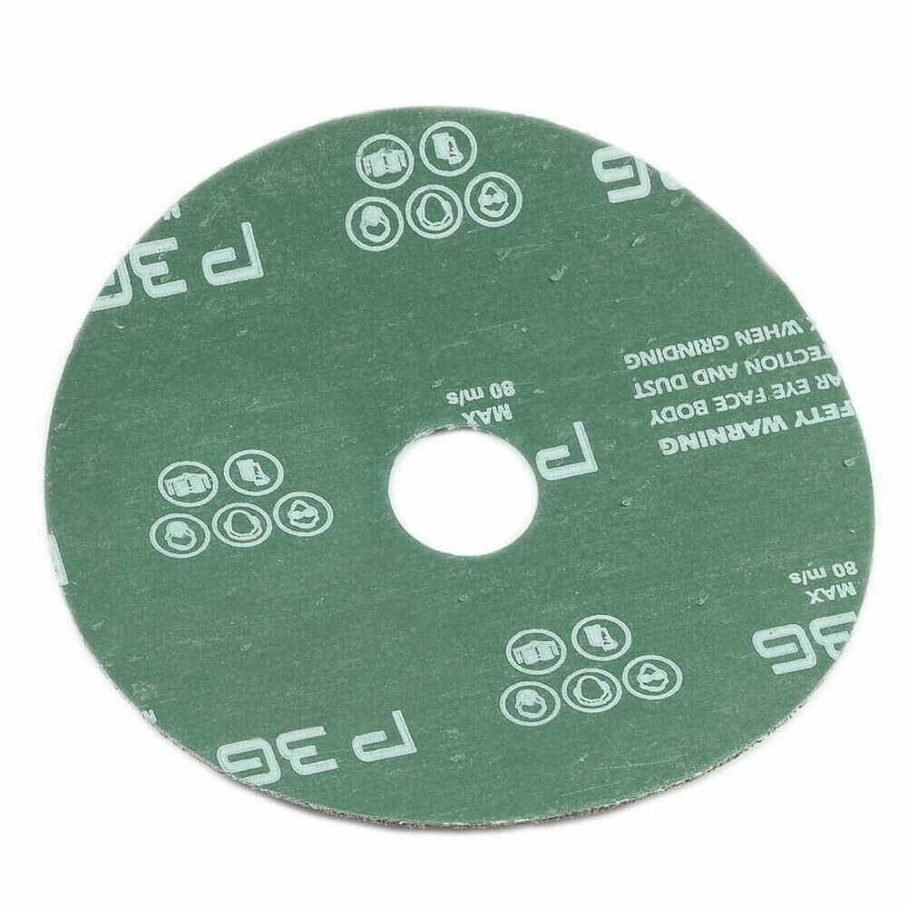 Resin Fibre Sanding Disc, 5", Aluminum Oxide