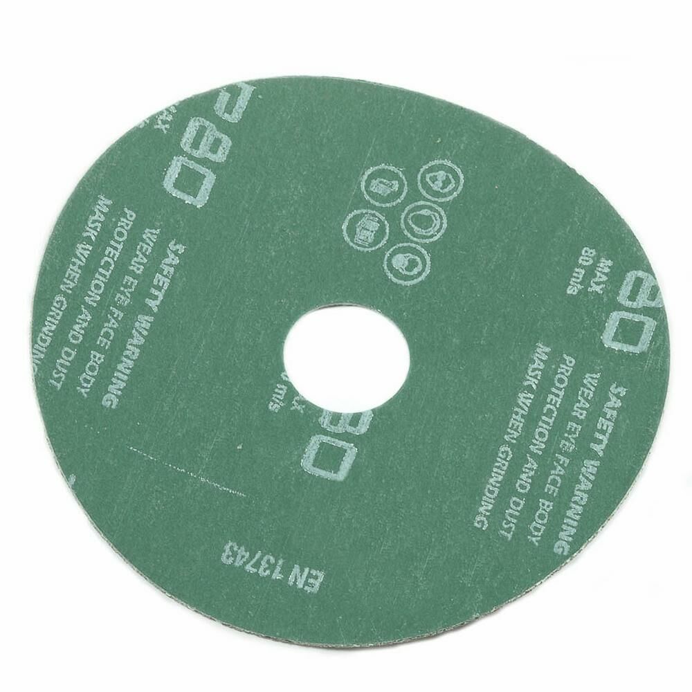 Resin Fibre Sanding Disc, 4-1/2", Aluminum Oxide