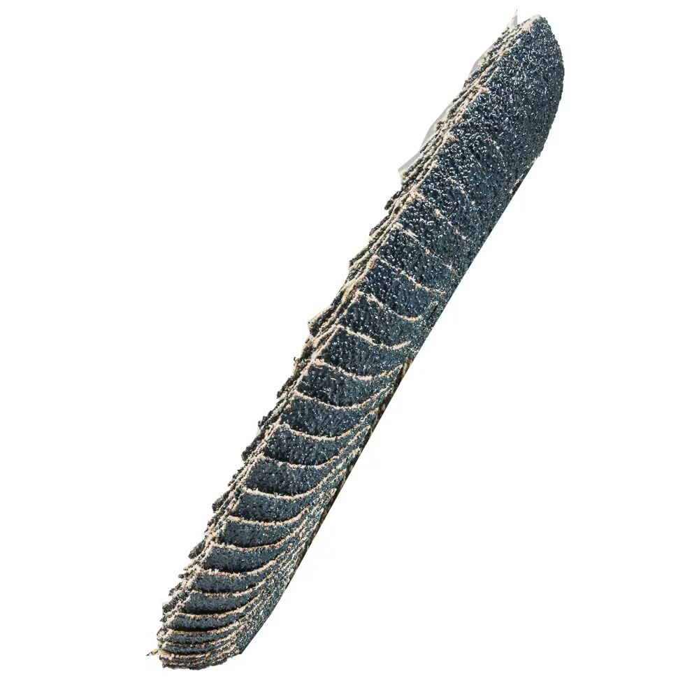 Forney Industries Zirconia Curved Edge Flap Disc Type 27, 60-Grit, 4 1/2-In x 7/8-In