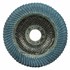 Curved Edge Flap Disc, 4 1/2-In X 7/8-In, 80 Grit