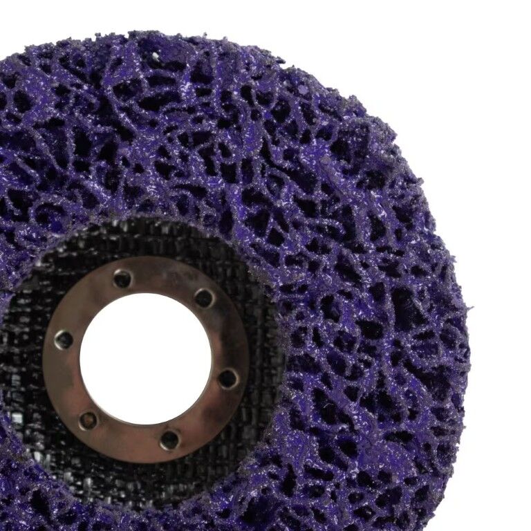 Forney Industries Heavy Duty Strip And Finish Disc Type 27, 4 1/2-In x 7/8-In