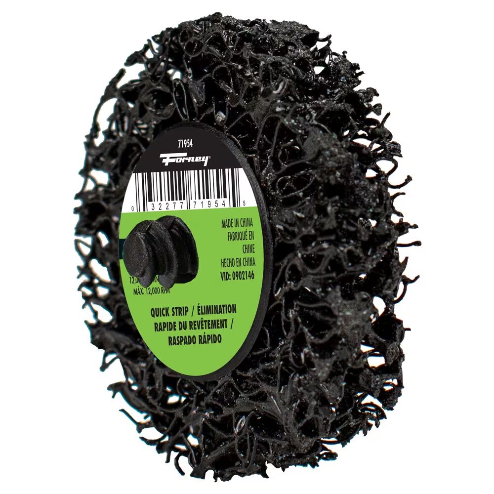 Forney Industries Quick Change Stripping Disc Extra Coarse Grit, 2-In