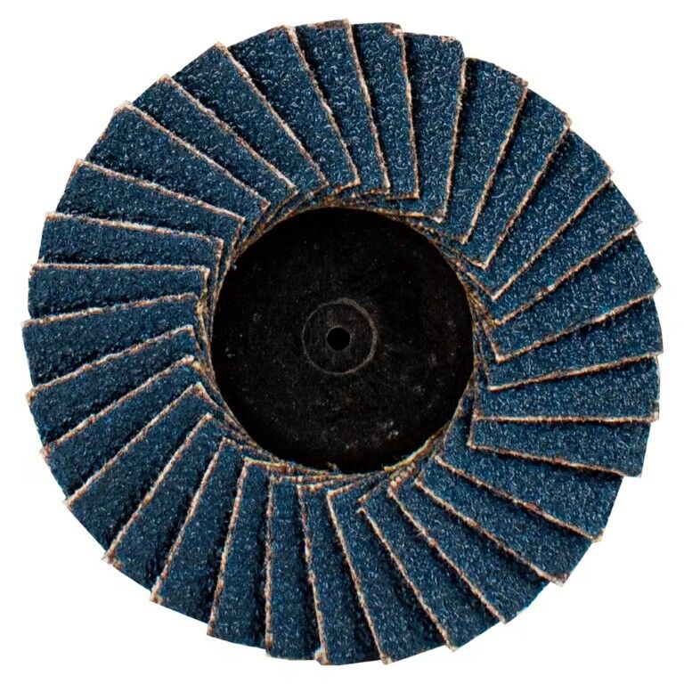 Forney Industries Zirconia Quick Change Flap Disc, 80-Grit, 2-In