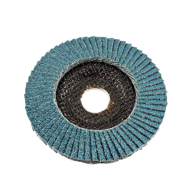 Forney Industries Zirconia Flap Disc Type 29, 40-Grit, 4 1/2-In x 7/8-In