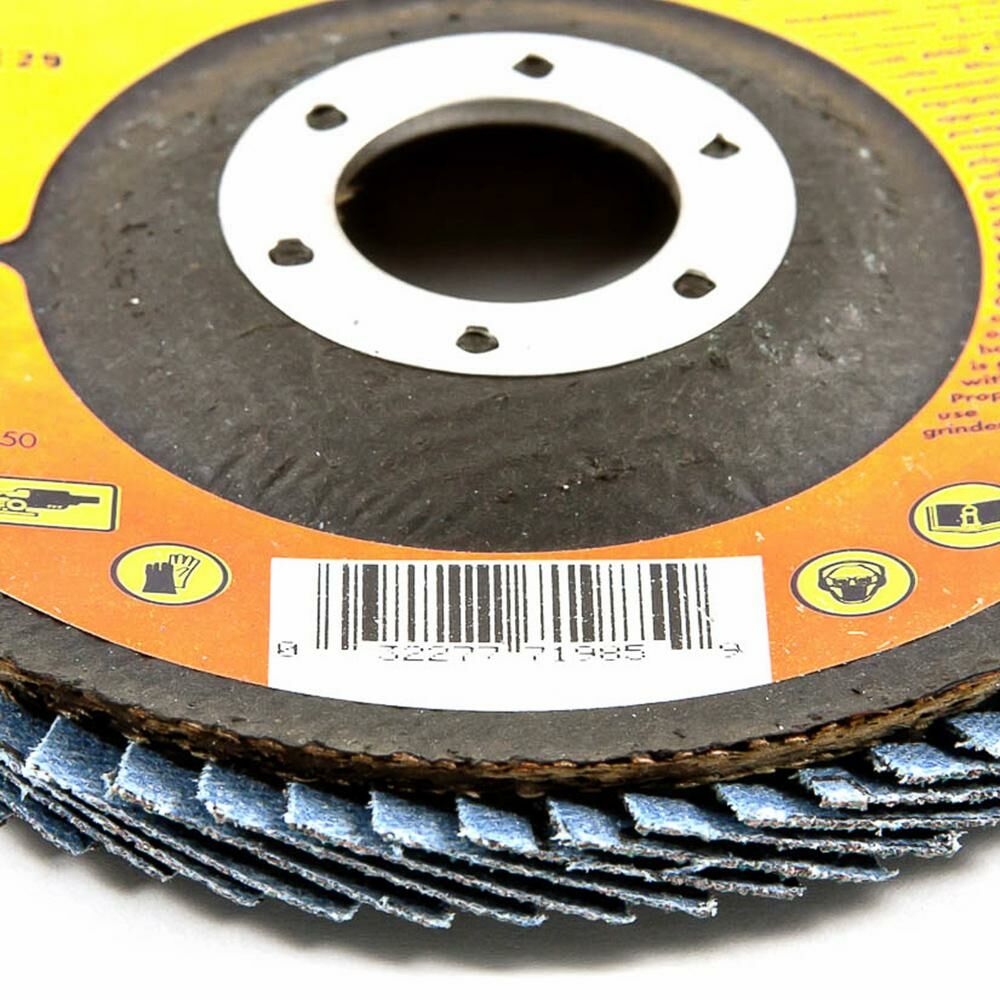 Flap Disc, Type 29, 4-1/2" X 7/8", Za40