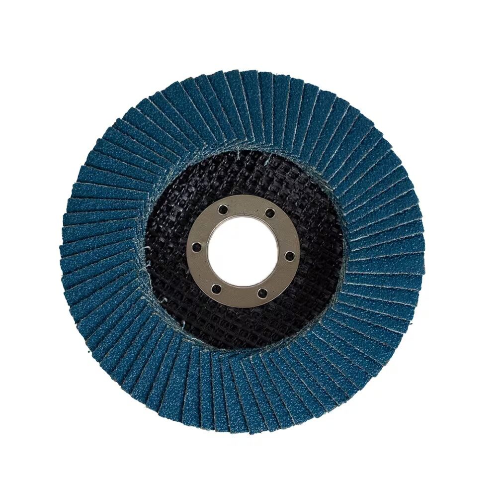 Forney Industries Zirconia Flap Disc Type 29, 80-Grit, 4 1/2-In x 7/8-In