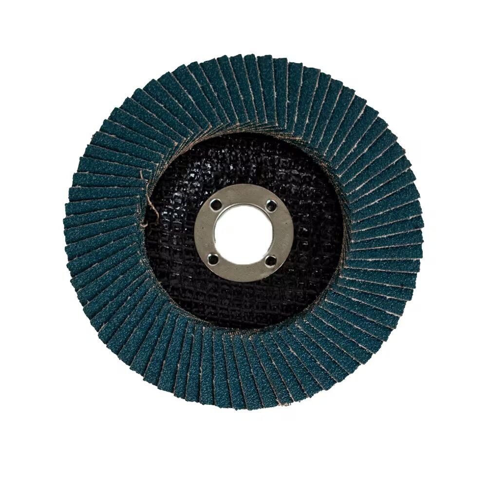 Forney Industries Zirconia Flap Disc Type 29, 80-Grit, 4-In x 5/8-In