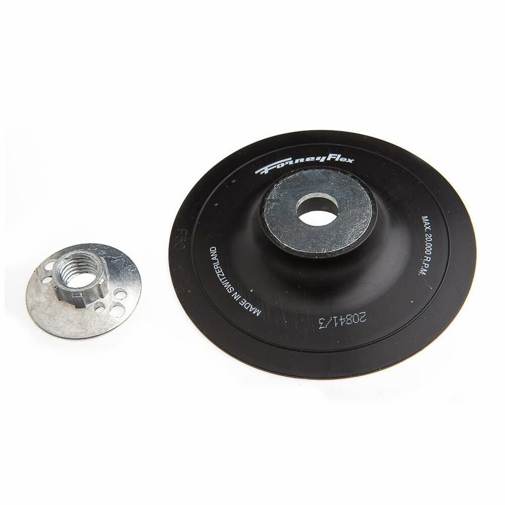 Backing Pad For Sanding Discs, 5" X 5/8"-11