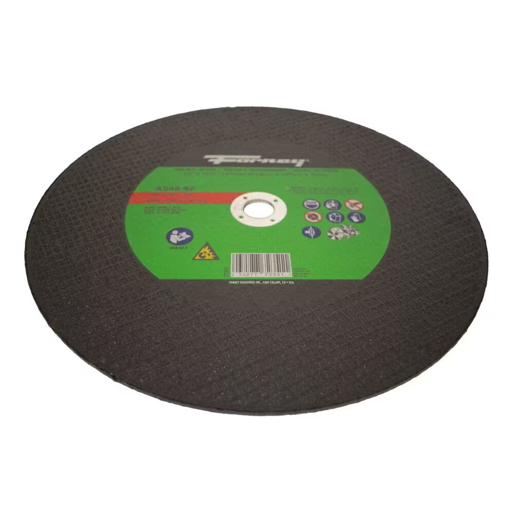 Forney Industries Metal Cutting Wheel Type 1, 12-In x 5/32-In x 20-mm