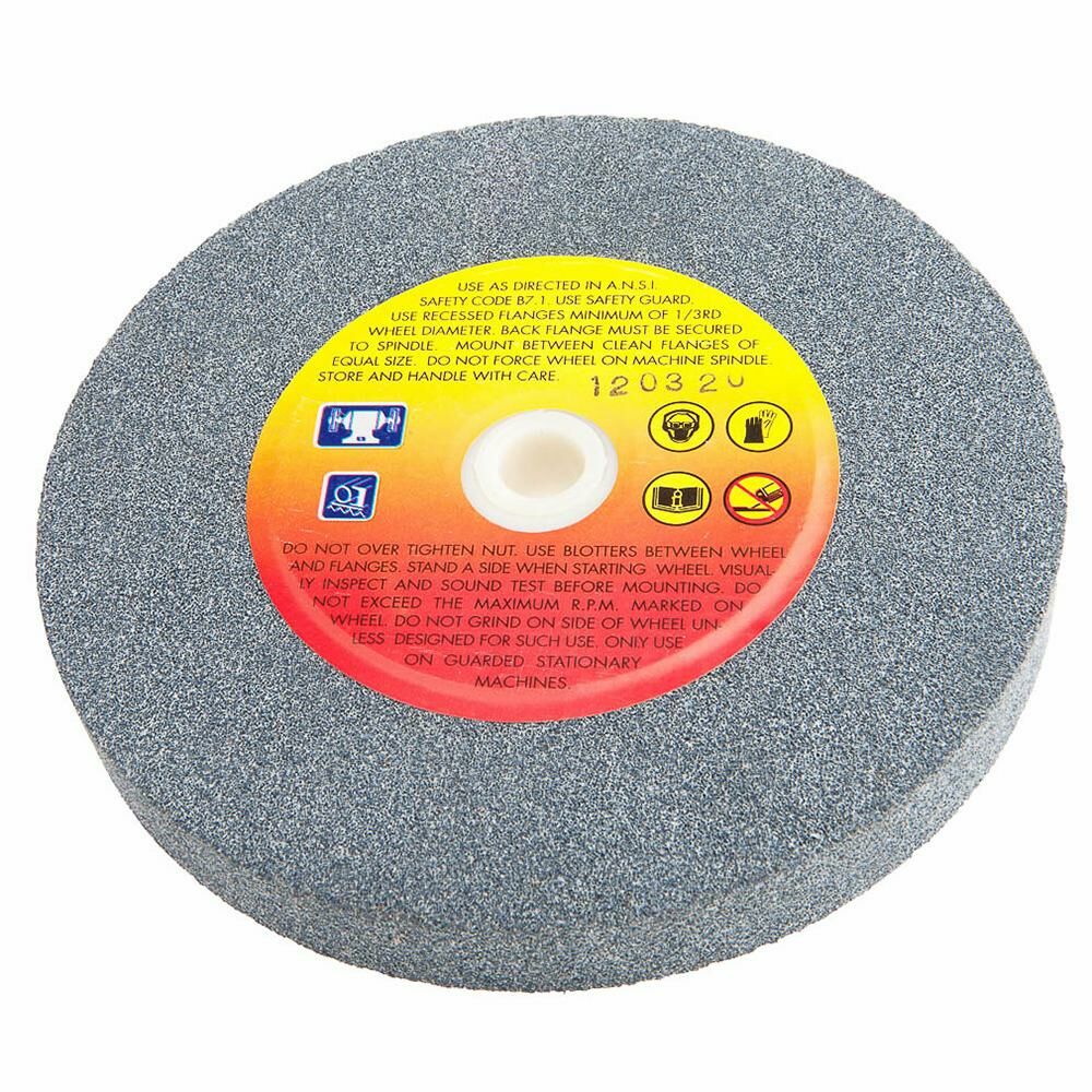Bench Grinding Wheel, 6" X 3/4" X 1"