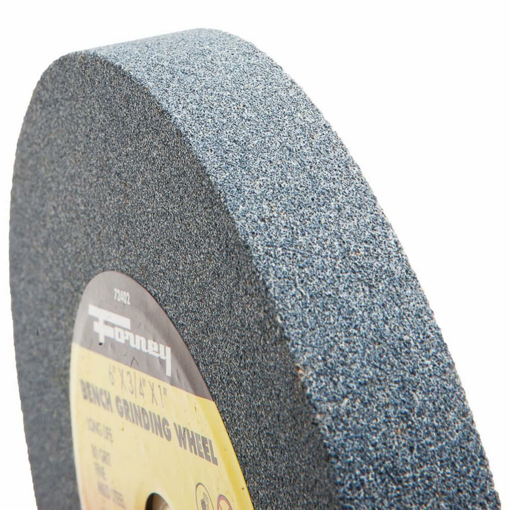Bench Grinding Wheel, 6" X 3/4" X 1"