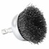 Cup Brush Crimped, 2" X 0.012" X 1/4" Hex Shank