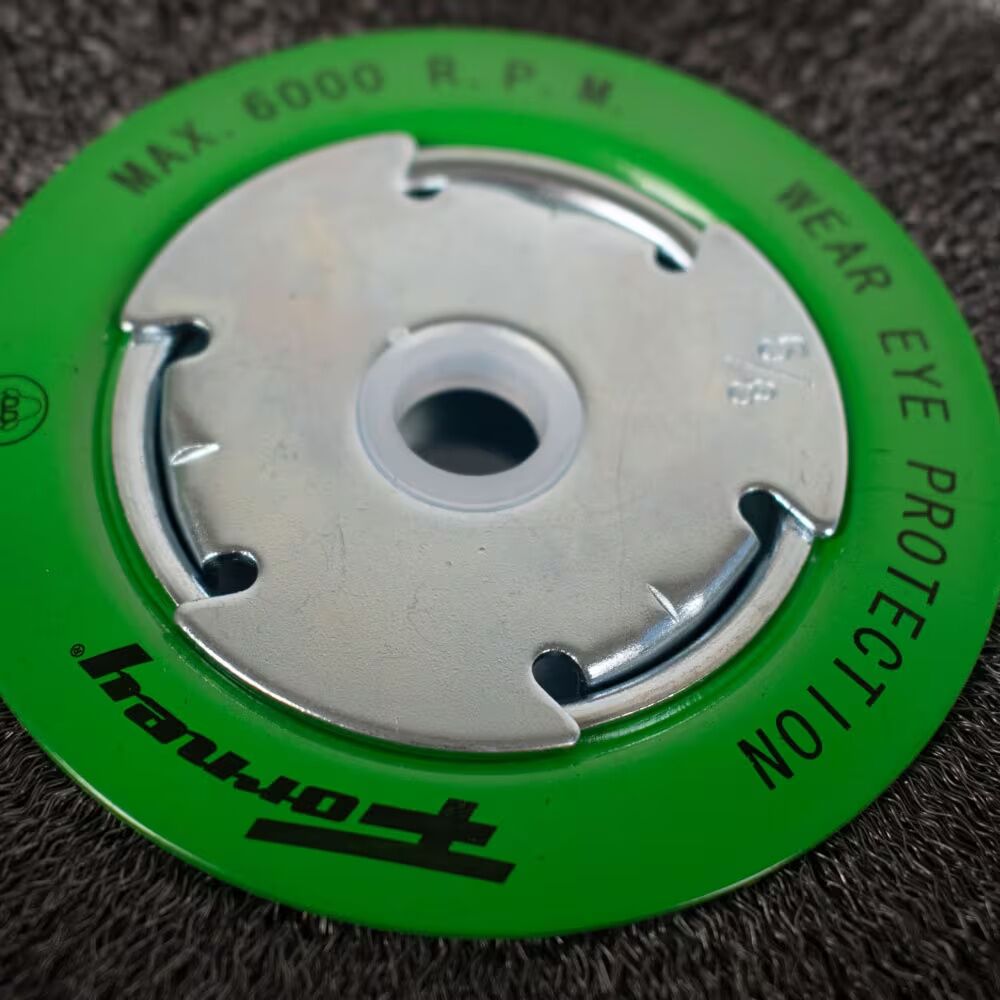 Forney Industries Crimped Wire Wheel, 6-In x 0.008-In x 1/2-In - 5/8-In