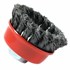 Cup Brush Knotted, 2-3/4" X 0.020" X 5/8"-11 Arbor