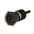 Cp End Brush Crimped, Stainless Steel, 1" X 0.014" X 1/4"