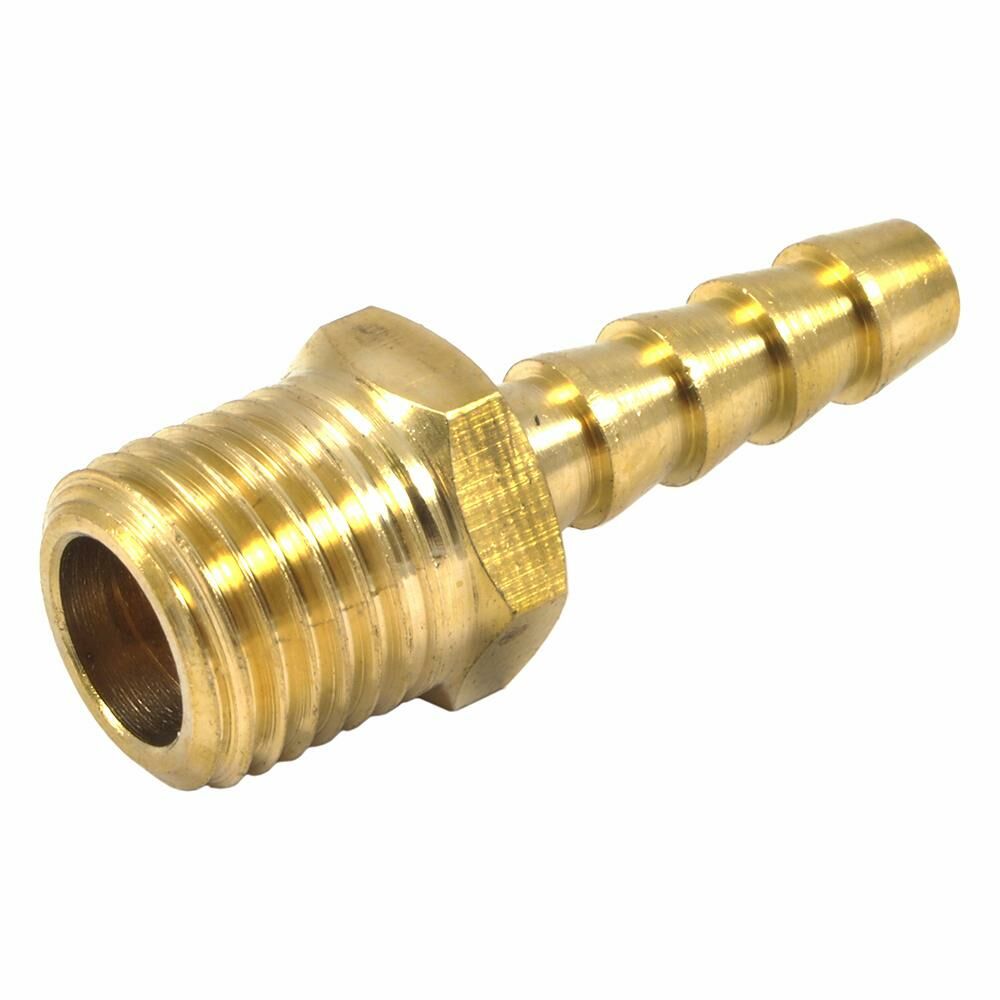 Hose End, 1/4" - 1/4" Mnpt