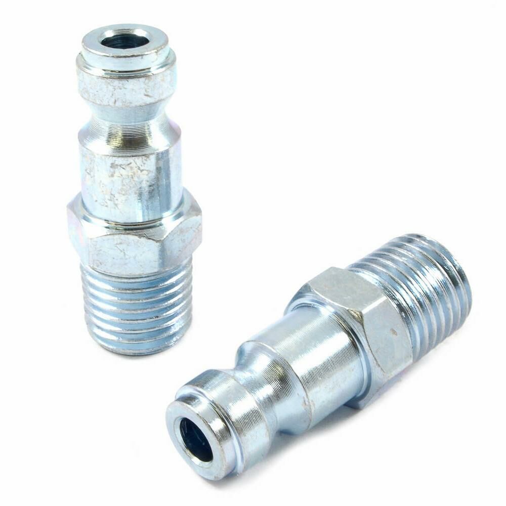 Tru-Flate Style Plug, 1/4" X 1/4" Mnpt, 2-Pack