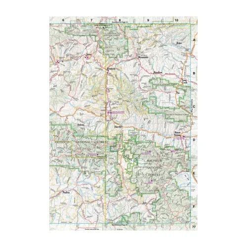 DeLorme Atlas & Gazetteer Oregon Paper Maps